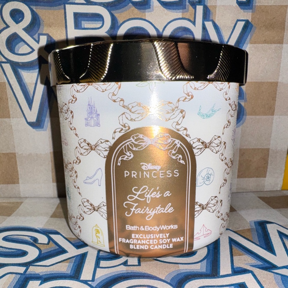 Bath & Body Works - Disney Princess Life's a Fairytale 3-Wick Candle